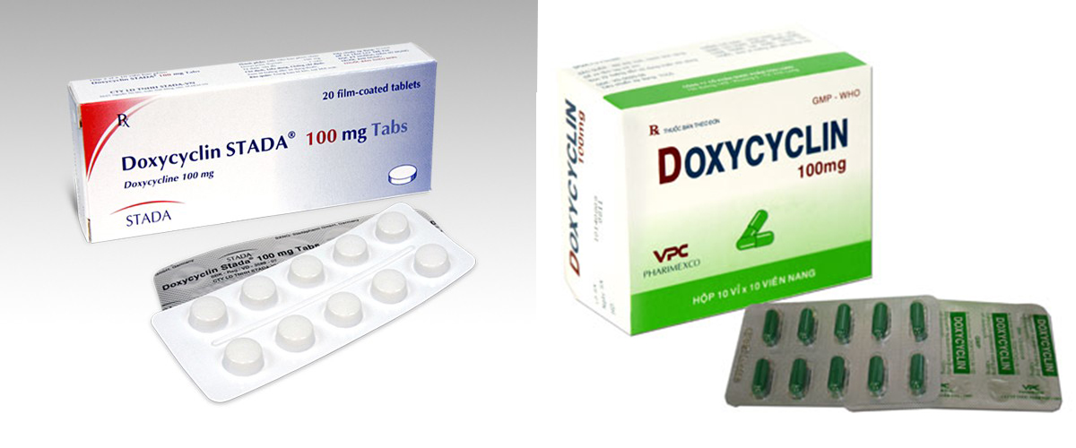 Doxycycline capsules 50mg 100mg