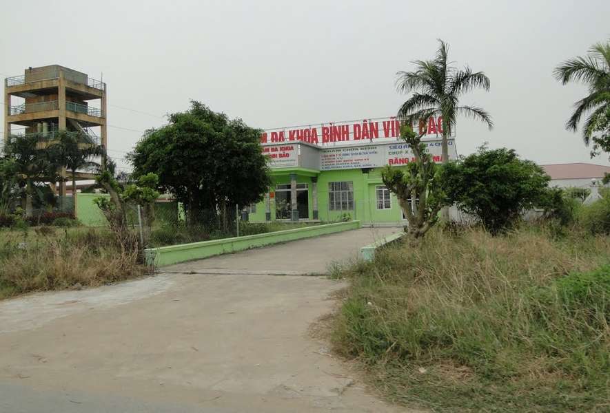 Phòng khám Đa khoa Bình dân huyện Vĩnh Bảo, nơi cụ ông H.V.T. đến khám bệnh