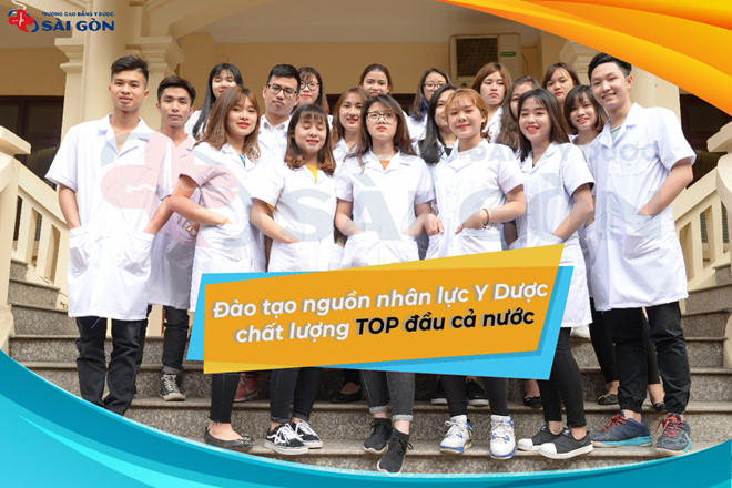 Trường Cao đẳng Y Dược Sài Gòn đào tạo ngành Điều dưỡng hệ Cao đẳng chính quy tốt nhất cả nước