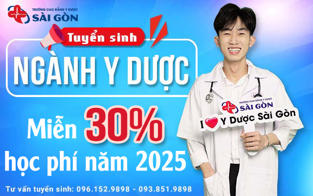 thông tin tuyển sinh cao đẳng Y Dược Sài Gòn
