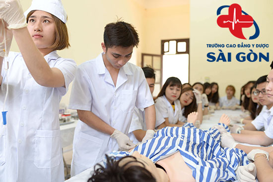 Trường Cao đẳng Y Dược Sài Gòn có nhiều năm tuyển sinh ngành Điều dưỡng