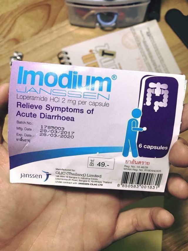 Thuốc Imodium có thể gây ra chóng mặt, buồn nôn trong vài ngày khi sử dụng