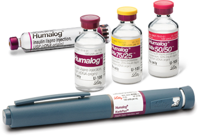 Humalog thường được sử dụng dưới dạng bút tiêm insulin tác dụng nhanh