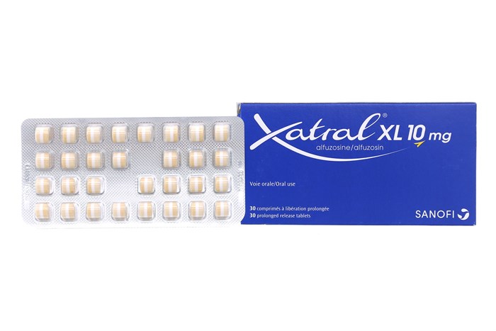 Thuốc Xatral được sử dụng để điều trị các triệu chứng của tăng sản tuyến tiền liệt 