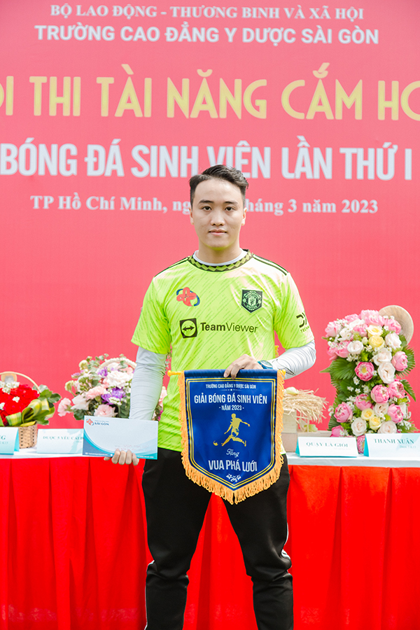 giải bóng đá sinh viên năm 2023 của trường Cao đẳng Y dược Sài Gòn