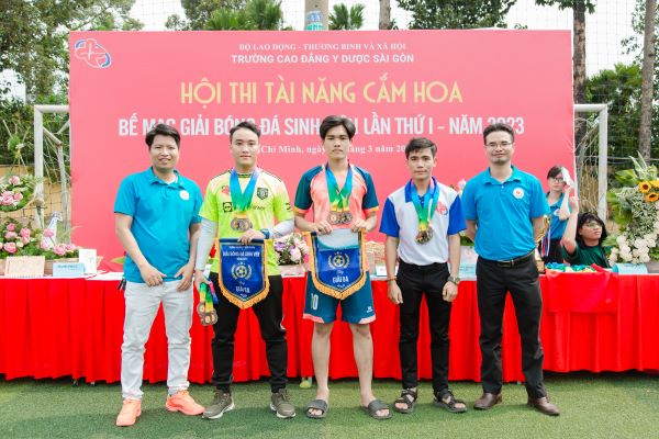 giải bóng đá sinh viên năm 2023 của trường Cao đẳng Y dược Sài Gòn