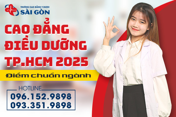 Điểm chuẩn ngành Cao đẳng Điều dưỡng TPHCM 2025