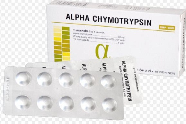 Alphachymotrypsin là thuốc gì? Giá bao nhiêu?