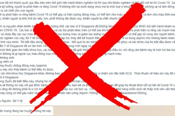 Bộ Y tế bác tin đồn Covid-19 là vi khuẩn bị nhiễm phóng xạ