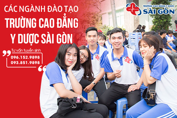 Các ngành đào tạo Trường Cao đẳng Y Dược Sài Gòn