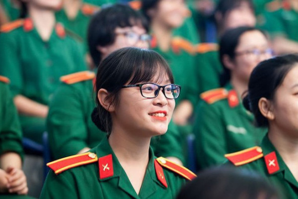 Cập nhật các trường Đại học quân đội tuyển nữ mới nhất