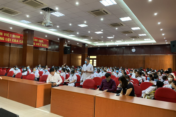 Chương trình thực tại tập bệnh viện của khóa K11 trường Cao đẳng Y Dược Sài Gòn