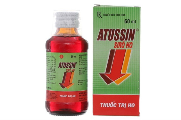 Công dụng và liều dùng thuốc trị ho long đờm Atussin