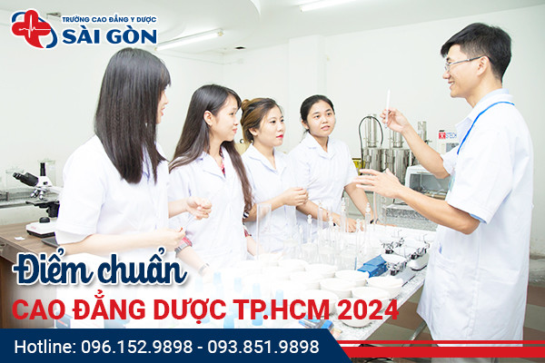 Điểm chuẩn Cao đẳng Dược TPHCM 2024 là bao nhiêu?