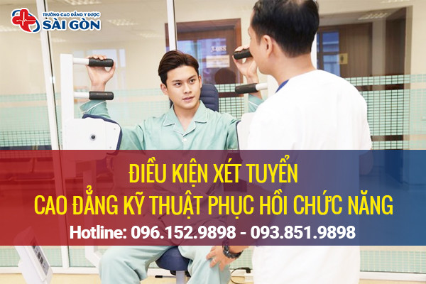 Điều kiện xét tuyển Cao đẳng Phục hồi chức năng tại TPHCM năm 2025