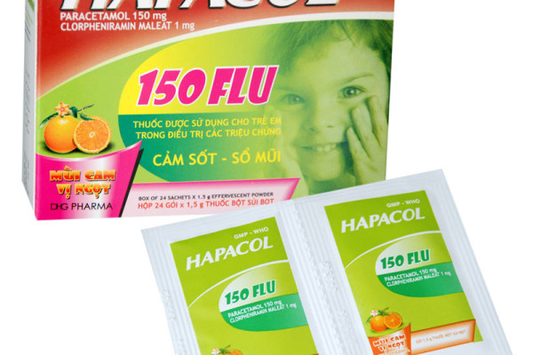 Giảm đau hạ sốt bằng Hapacol 150 cách dùng như thế nào?
