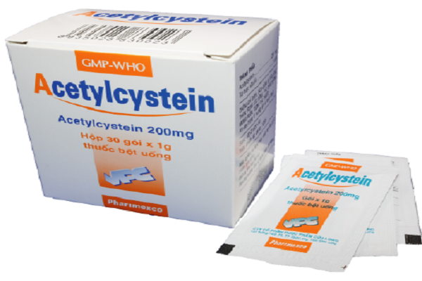 Hướng dẫn sử dùng thuốc Acetylcystein