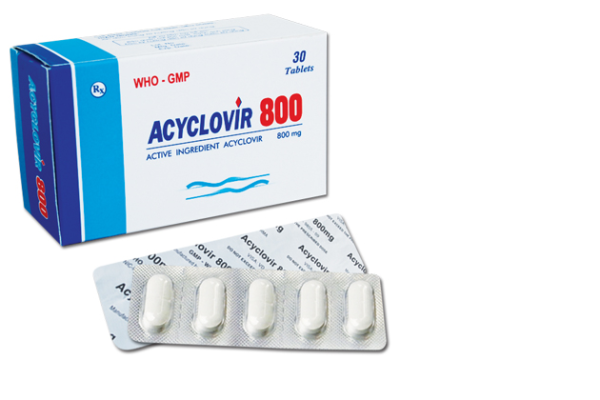 Liều lượng sử dụng thuốc Acyclovir 800mg ra sao?