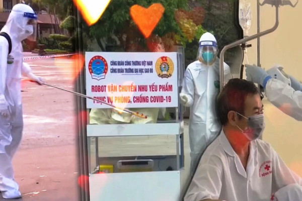 Những "chiến sĩ áo trắng" nơi tâm dịch Hải Dương