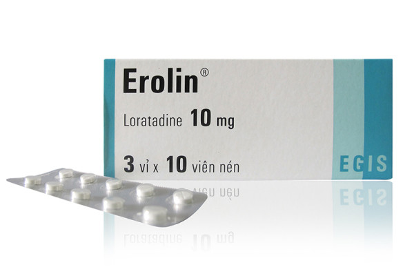 Sử dụng thuốc chống dị ứng Erolin như thế nào cho đúng?