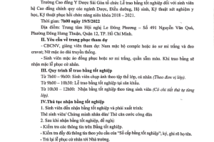 thong-bao-to-chuc-le-tot-nghiep-va-trao-bang-truong-cao-dang-y-duoc-sai-gon-2022