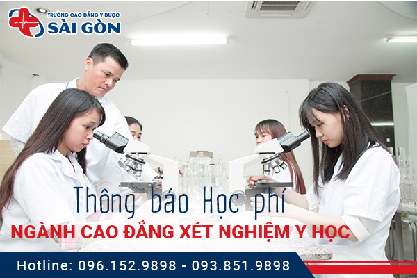 Tìm hiểu mức học phí Cao đẳng Xét nghiệm Y học năm 2025