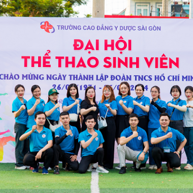Trường Cao đẳng Y Dược Sài Gòn tổ chức Ngày Hội thể thao sinh viên năm 2024