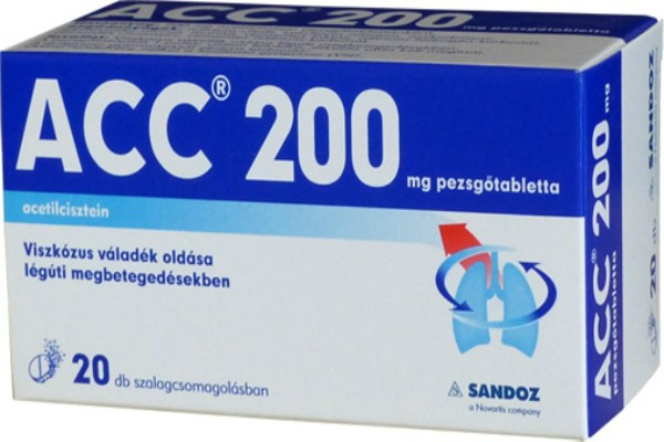 Thuốc acc 200®  - Công dụng và liều dùng