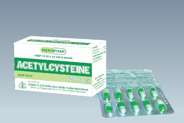 Thuốc acetylcysteine được sử dụng điều trị bệnh gì?