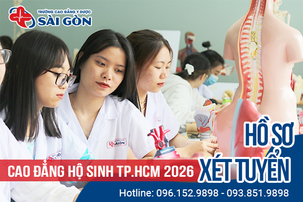 Hồ sơ xét tuyển Cao đẳng Hộ sinh 2026 gồm những giấy tờ gì?