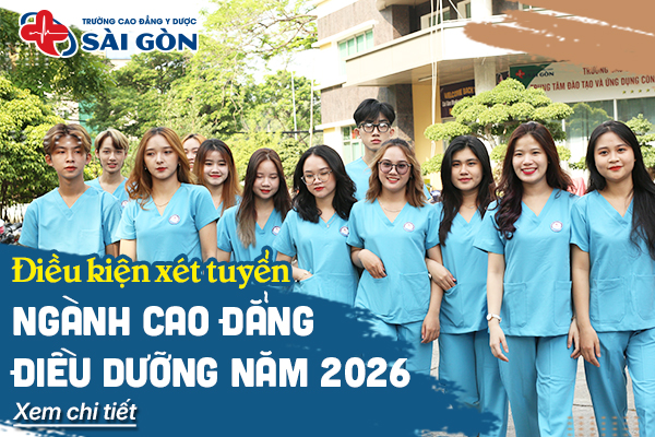 Quy định Điều kiện xét tuyển Cao đẳng Điều dưỡng 2026 mới nhất