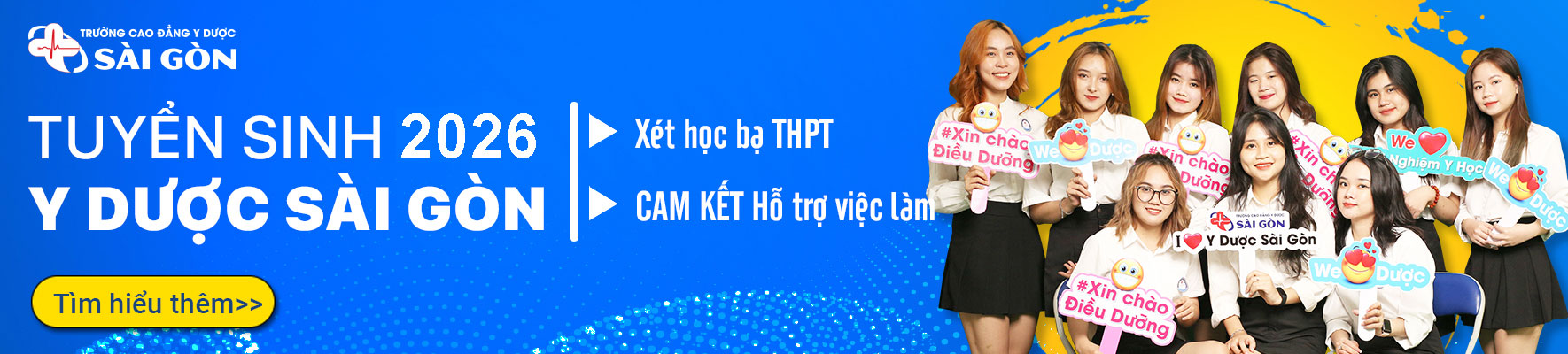 Tuyển sinh Cao đẳng Y Dược Sài Gòn 2026