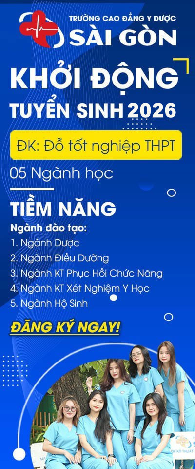 Trường Cao đẳng Y Dược Sài Gòn Khởi Động tuyển sinh