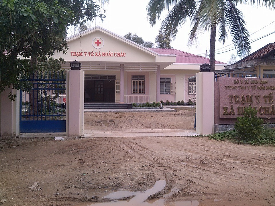 Trạm y tế x&atilde; Ho&agrave;i Ch&acirc;u, nơi ti&ecirc;m vắc xin sau đ&oacute; khiến 1 b&eacute; g&aacute;i tử vong