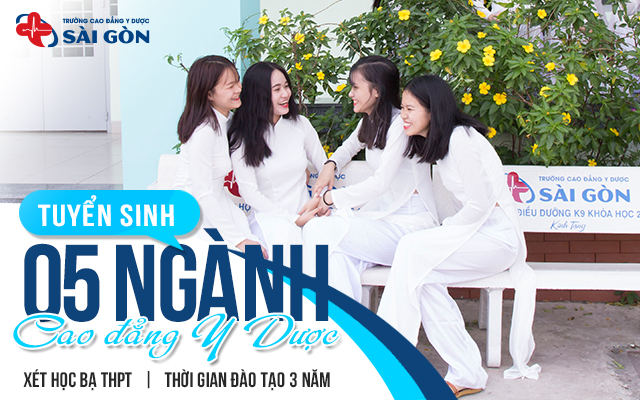Trường cao đẳng Y Dược S&agrave;i G&ograve;n miễn giảm học ph&iacute; năm 2023