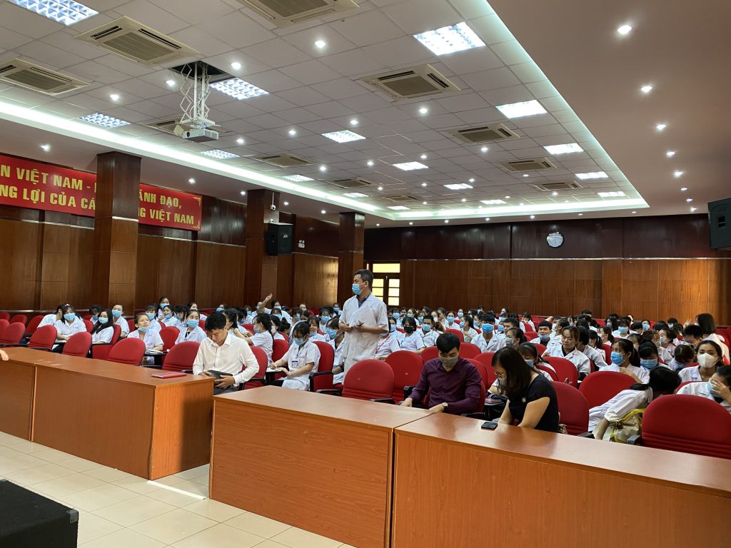 Chương trình thực tại tập bệnh viện của khóa K11 trường Cao đẳng Y Dược Sài Gòn