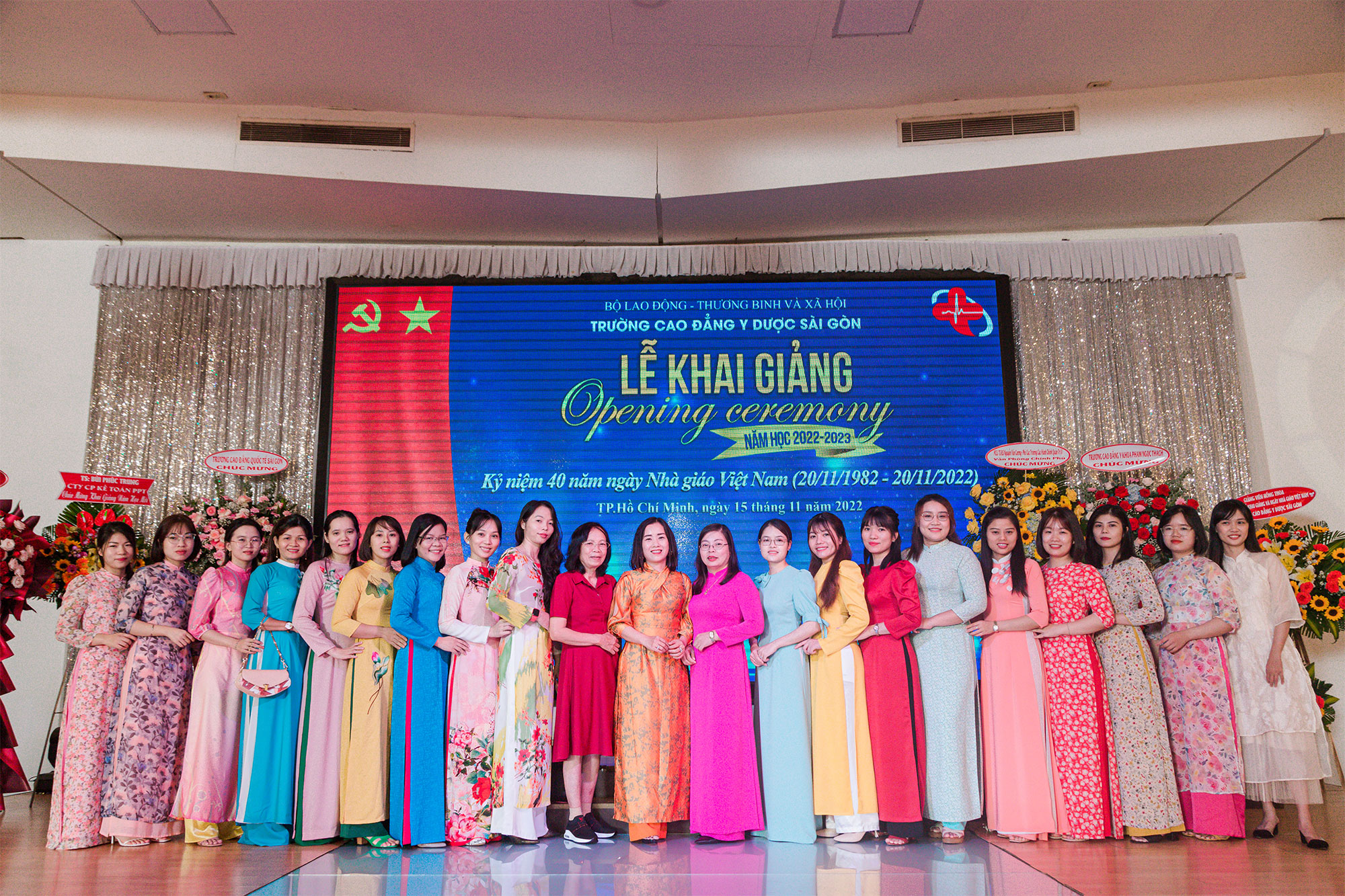 thầy cô trường cao đẳng y dược sài gòn