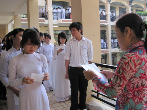 Đề thi tốt nghiệp THPT năm 2012 môn Toán của Bộ GD&ĐT