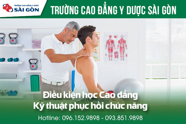 Trường Cao đẳng Y Dược S&agrave;i G&ograve;n tuyển sinh ng&agrave;nh Kỹ thuật Phục hồi chức năng năm 2019