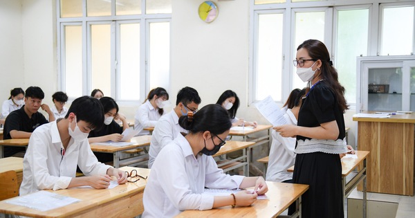 Dự kiến có 5 bài thi trong kỳ thi tốt nghiệp THPT 2024