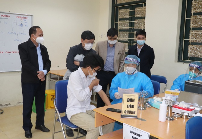 Học sinh lớp 9 ở Hà Nội tiêm vắc-xin COVID-19 từ ngày mai