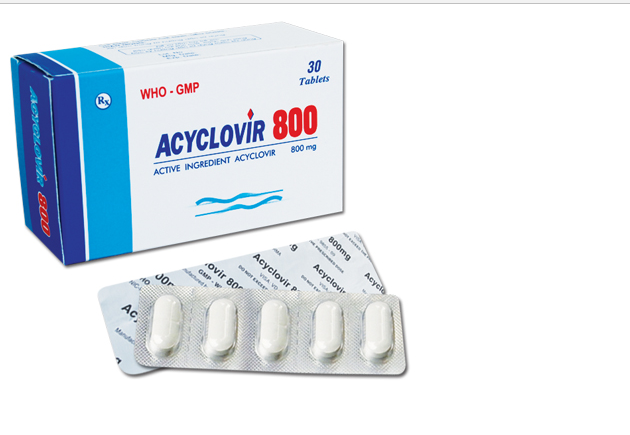 Liều lượng sử dụng thuốc Acyclovir 800mg ra sao?