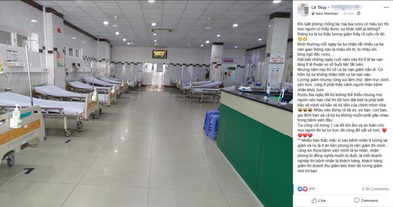 Lương giảm, bác sĩ vẫn vui mừng khoe bệnh viện vắng hoe