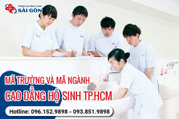 Mã trường và mã ngành Cao đẳng Hộ sinh TPHCM năm 2025