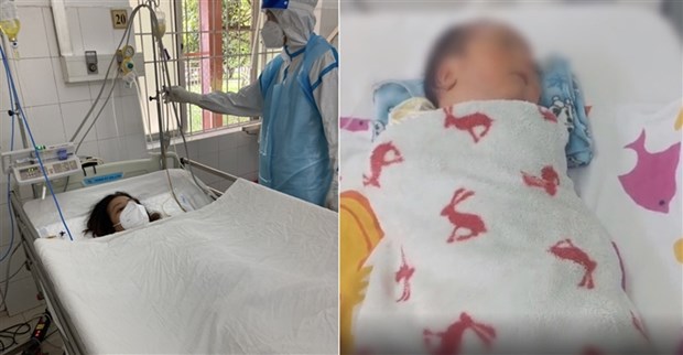 Mẹ con sản phụ 22 tuổi ở Đồng Tháp mắc COVID-19 đã qua cơn nguy kịch