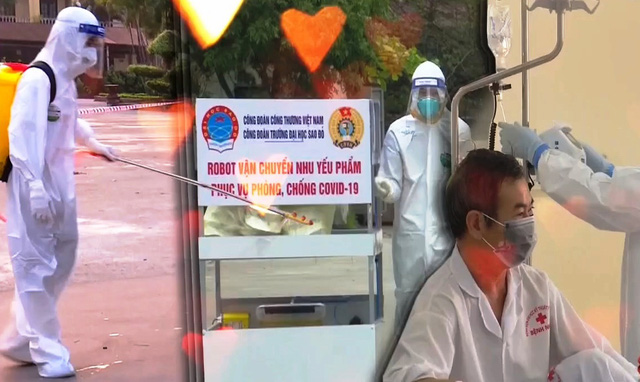 Những "chiến sĩ áo trắng" nơi tâm dịch Hải Dương