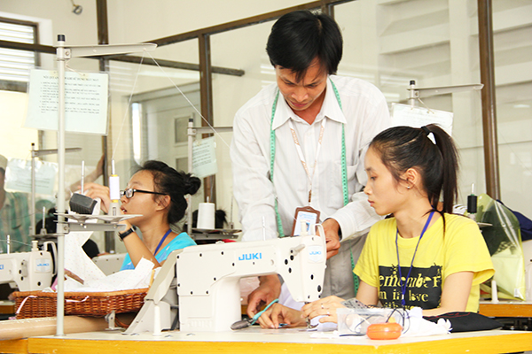 Sinh viên có rất nhiều trường để lựa chọn xét tuyển vào một số trường đào tạo ngành may