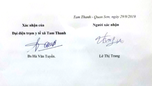 Bi&ecirc;n bản x&aacute;c nhận th&ocirc;ng tin sai sự thật của chủ t&agrave;i khoản facebook