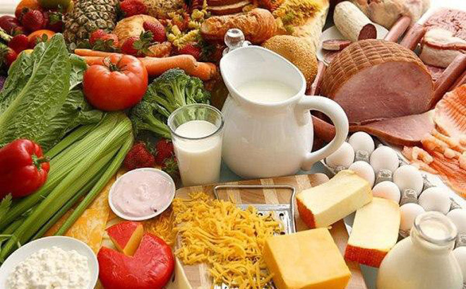 Thực đơn gầy đủ c&aacute;c chất dinh dưỡng gi&uacute;p bạn tăng c&acirc;n hiệu quả