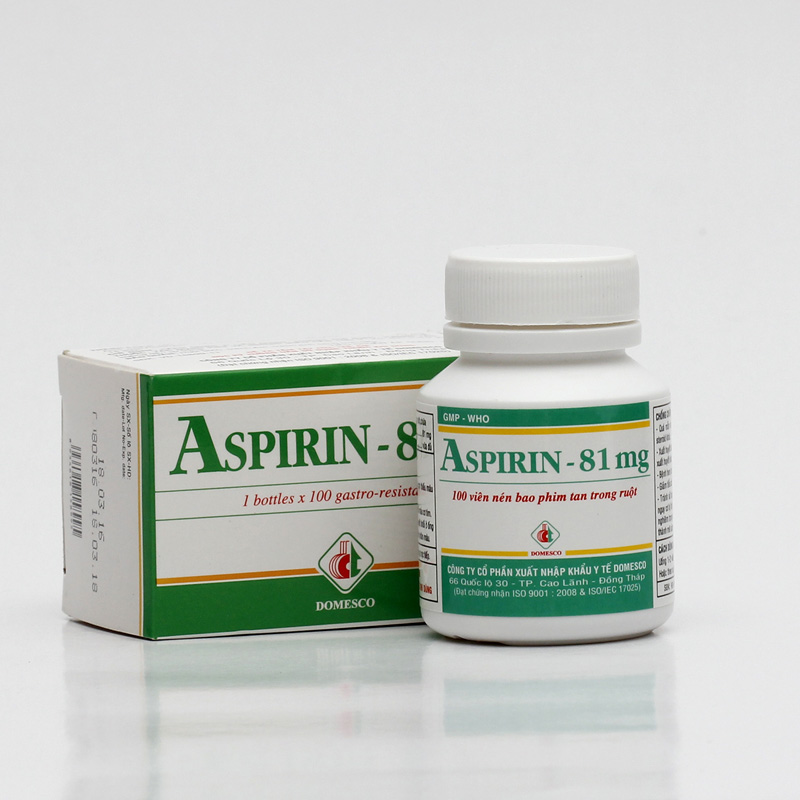 Thuốc Aspirin 81mg: Những thông tin bạn không thể bỏ qua